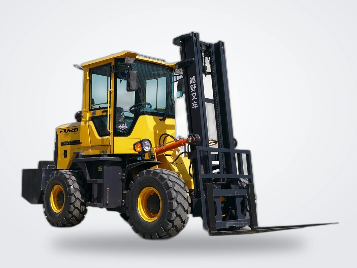 FURD FR-6000 — Вилочный погрузчик для бездорожья