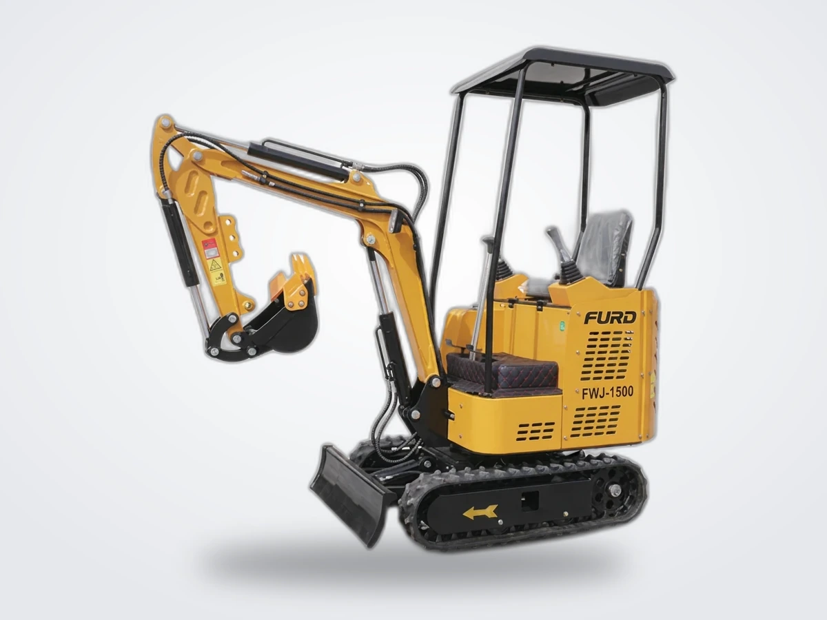 FURD FWJ-1500 — Мини-экскаватор