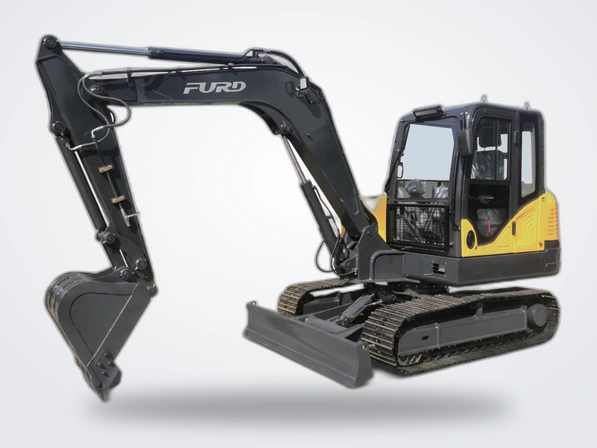 FURD FWJ-6000 — Мини-экскаватор