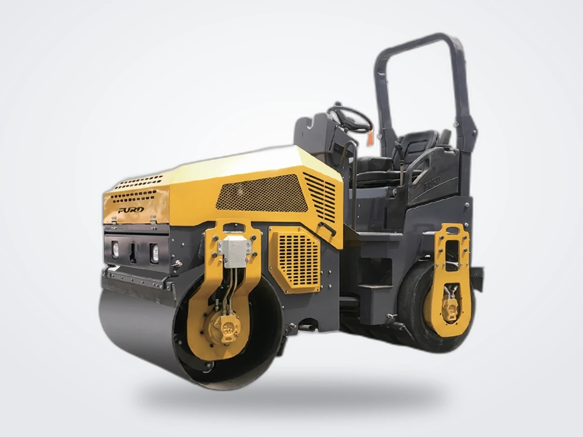 FURD FYL-1200T — Комбинированный дорожный каток