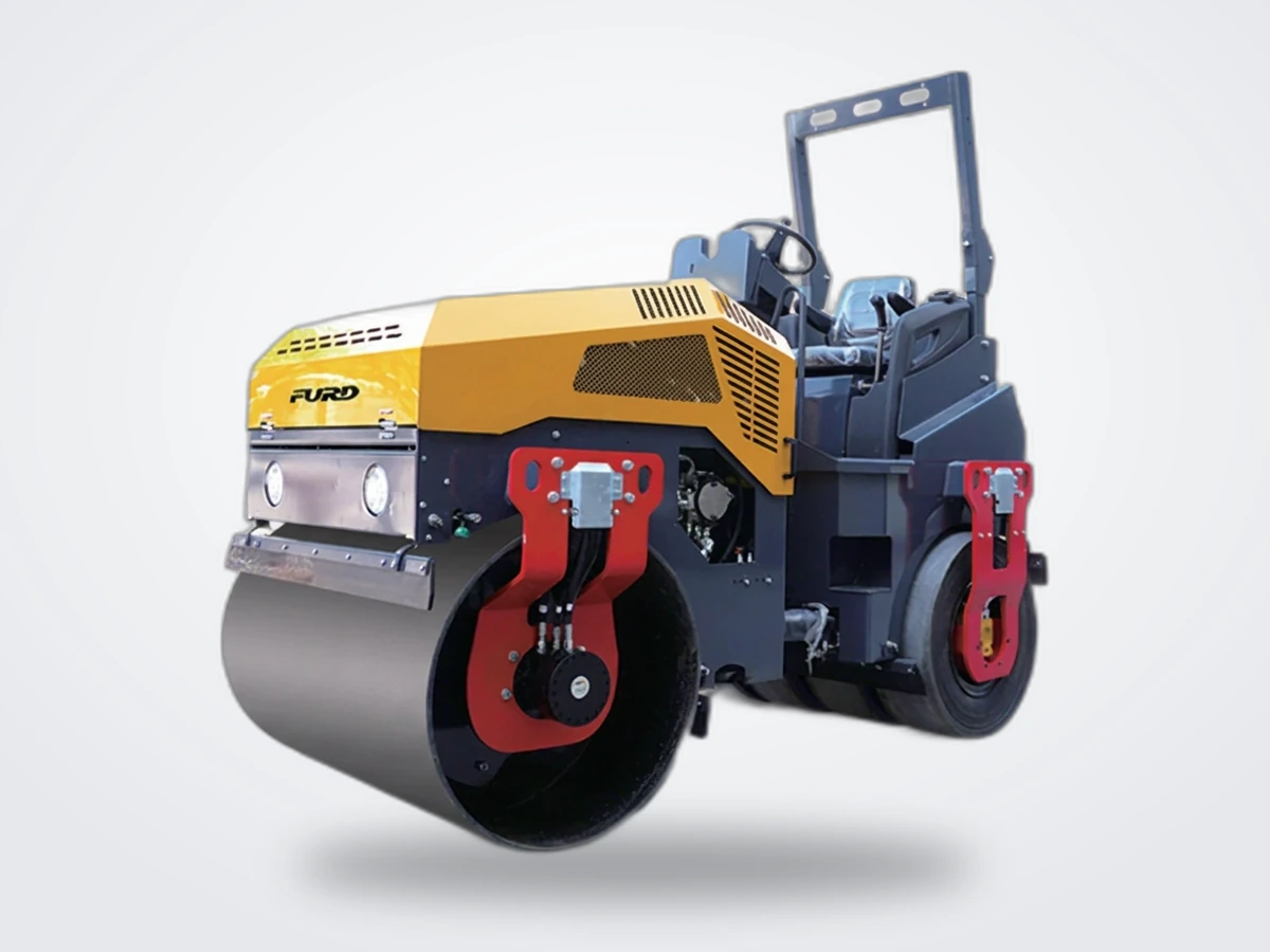 FURD FYL-1400T — Комбинированный дорожный каток