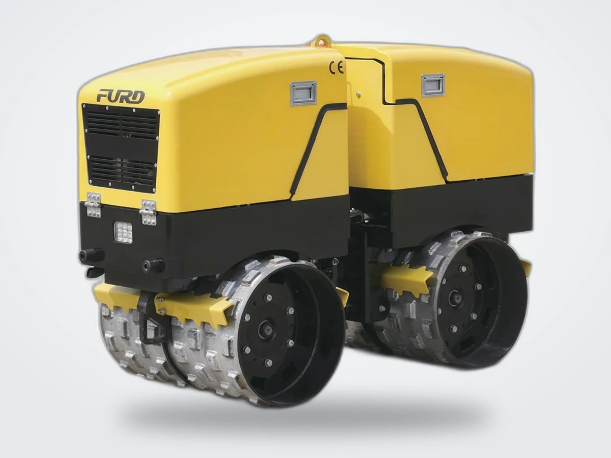 FURD FYL-R1600T — Дорожный каток с дистанционным управлением