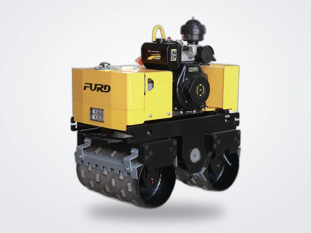 FURD FYL-R800T — Дорожный каток с дистанционным управлением