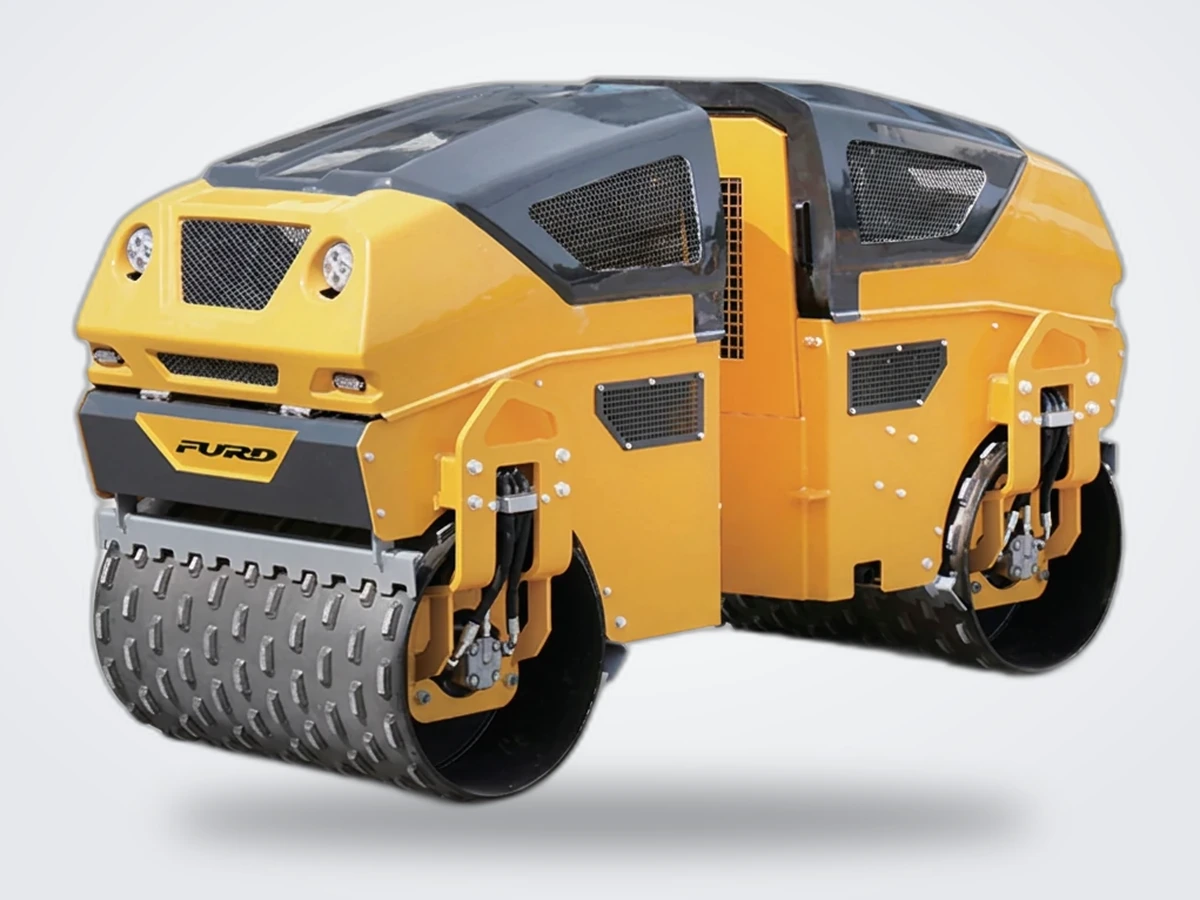 FURD FYL-R900T — Дорожный каток с дистанционным управлением